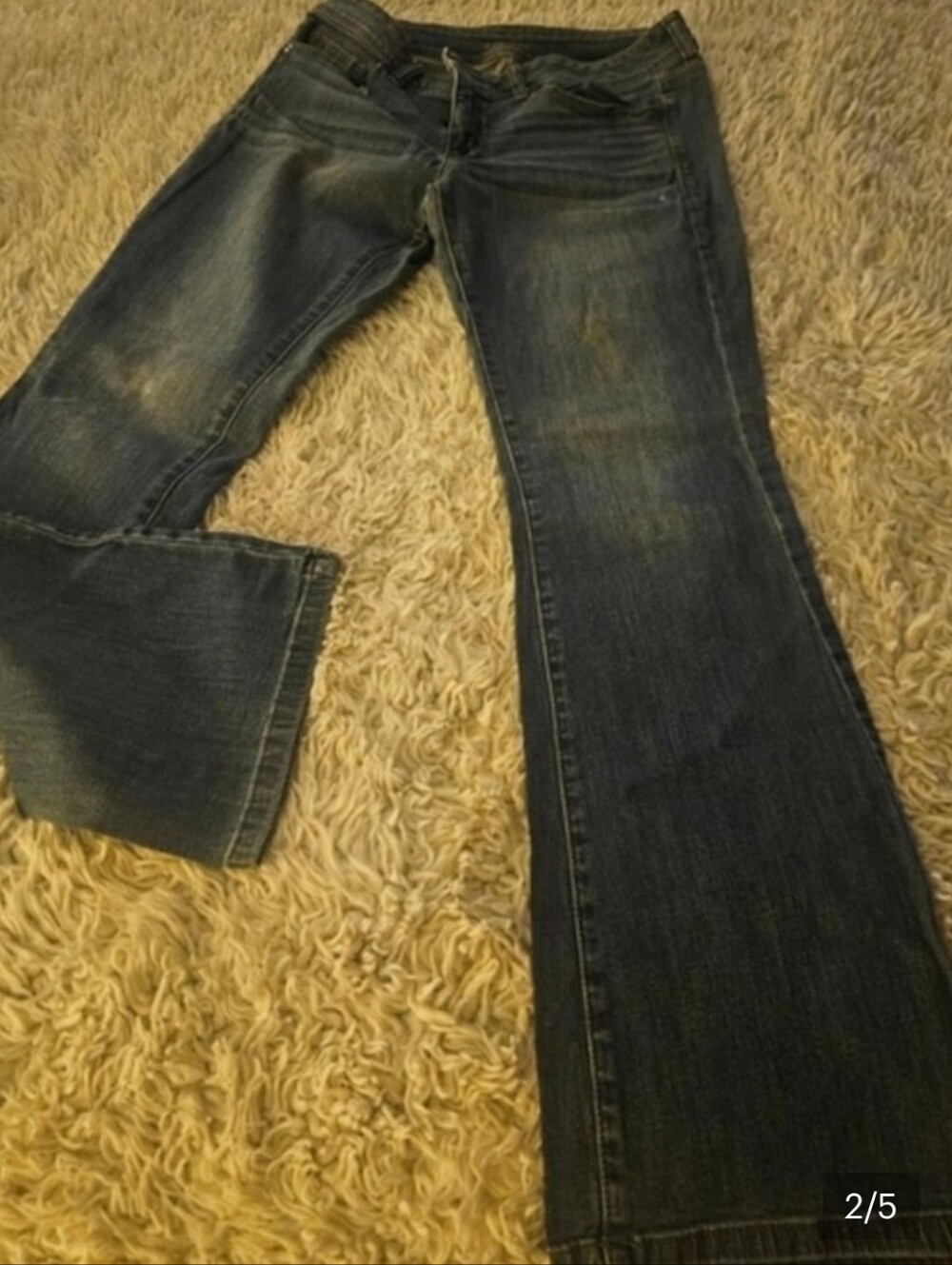 JCP Classic Super Soft Premium Bootcut Denim Jeans - Blue